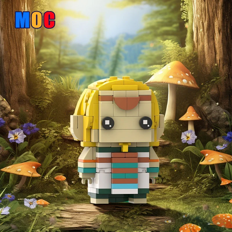 (Gobricks version) 182pcs MOC Princess Zelda Zonai Tears of the Kingdom LEGO Compatible