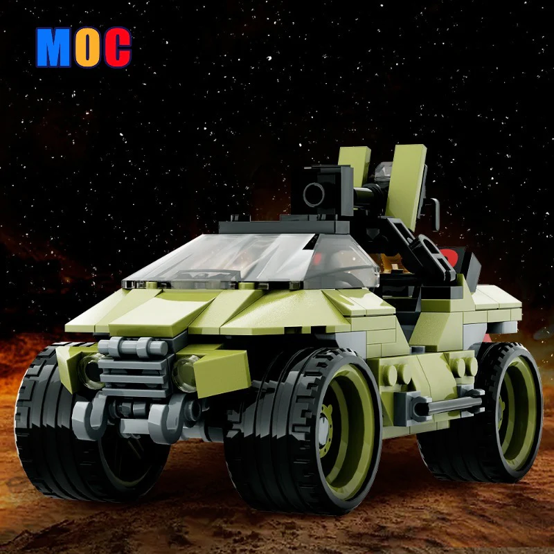 (Gobricks version) 200pcs+ MOC M12 Warthog LEGO Compatible