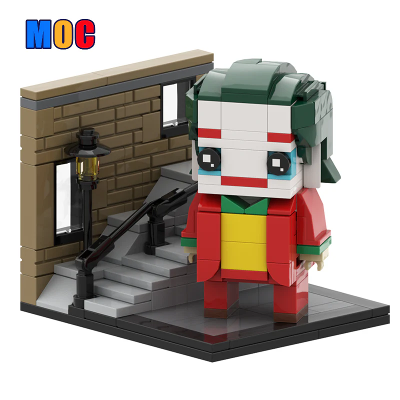 (Gobricks version) 248pcs MOC Clown 2 Staircase Clown LEGO Compatible