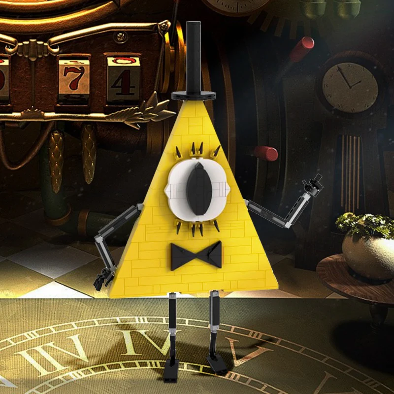 (Gobricks version) 253pcs MOC Bill Cipher Gravity Falls LEGO Compatible