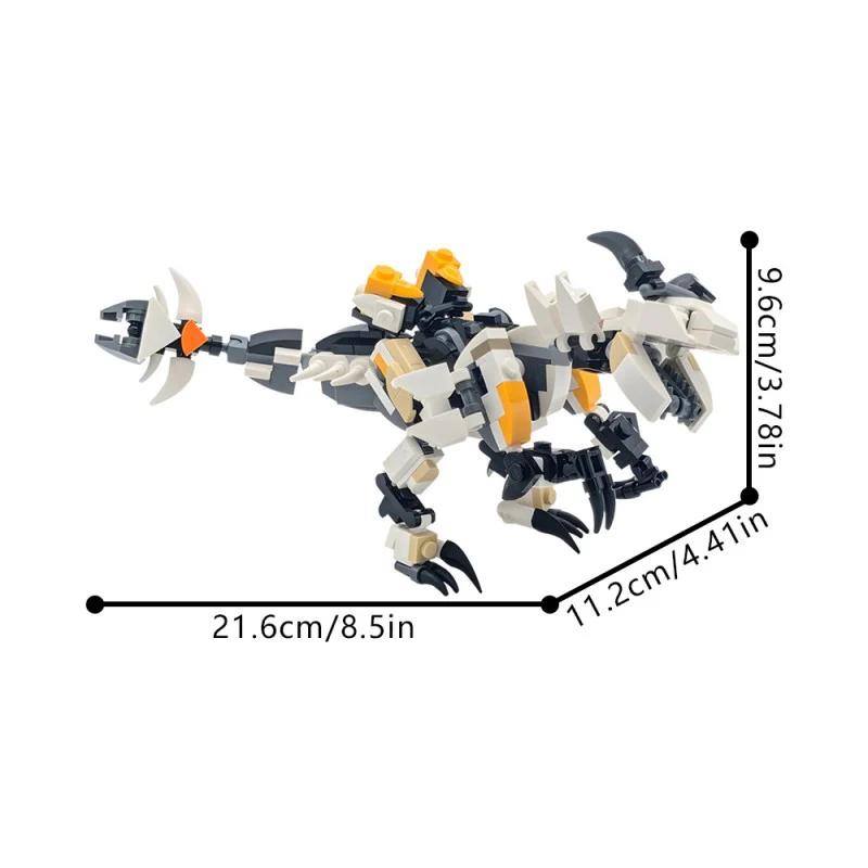 (Gobricks version) 266PCS MOC-121221 Clawstrider: Horizon Forbidden West - Image 5