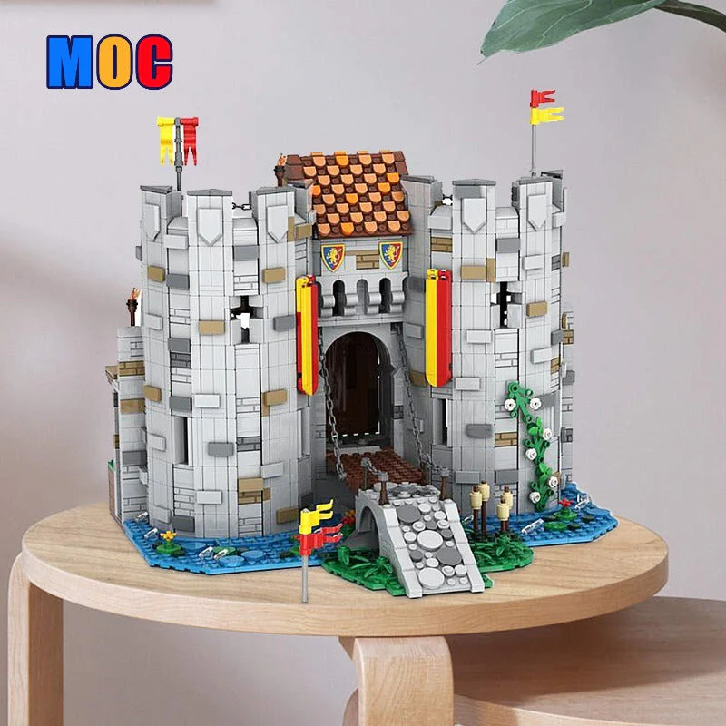 (Gobricks version) 2680pcs MOC The Gate of Bricktenstein Castle LEGO Compatible
