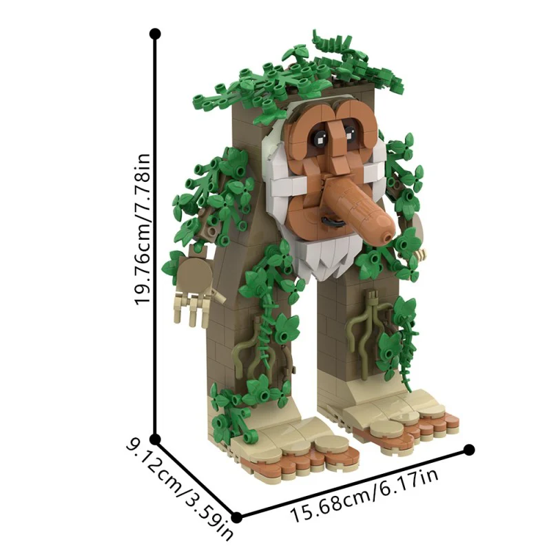 (Gobricks version) 299pcs MOC AI Brain Decaying Animals-Long Nose - Image 7