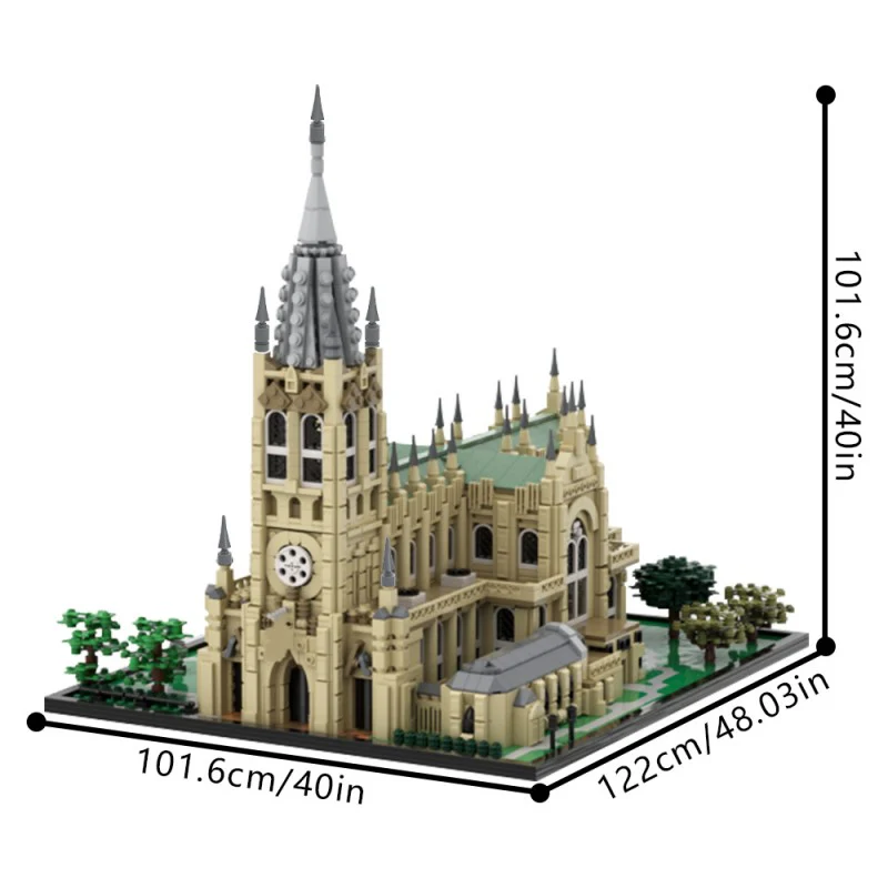 (Gobricks version) 4106pcs MOC-165741 Grace Church NYC - Image 5