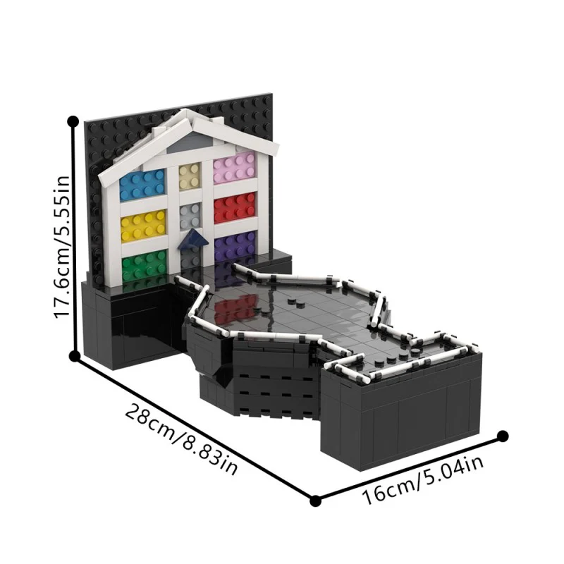 (Gobricks version) 432pcs MOC Taylor Swift Small Stage - Image 7