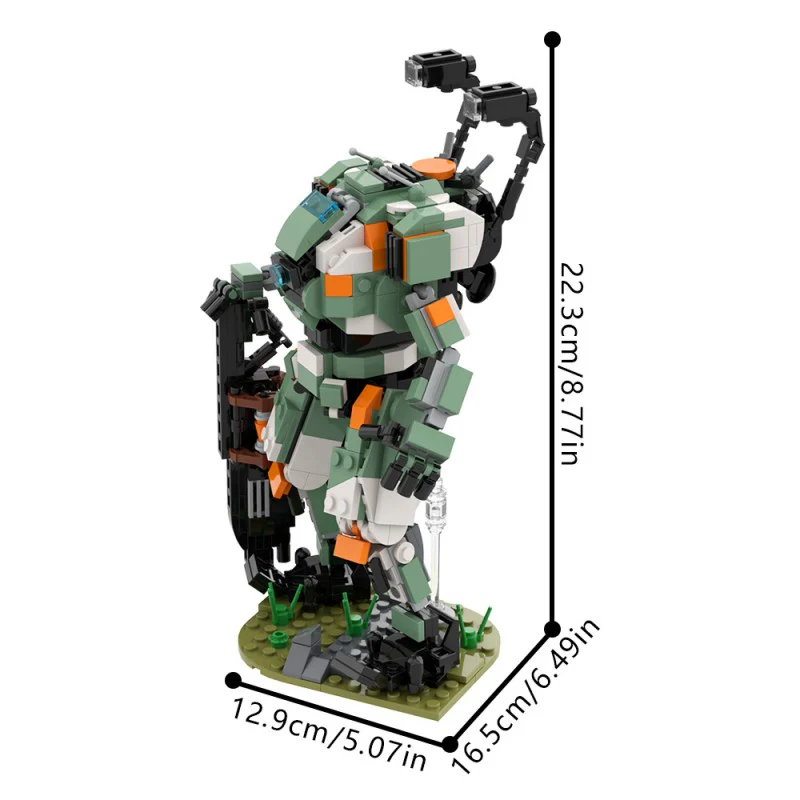 (Gobricks version) 542pcs MOC Titanfall Scaling - Image 11