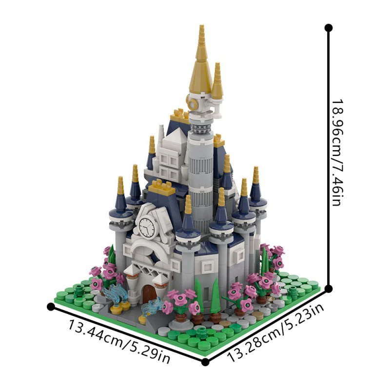 (Gobricks version) 647pcs MOC Fantasy Castle - Image 7