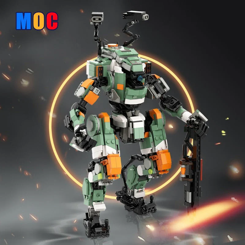 (Gobricks version) 800pcs+ MOC Titanfall Assembly Robot