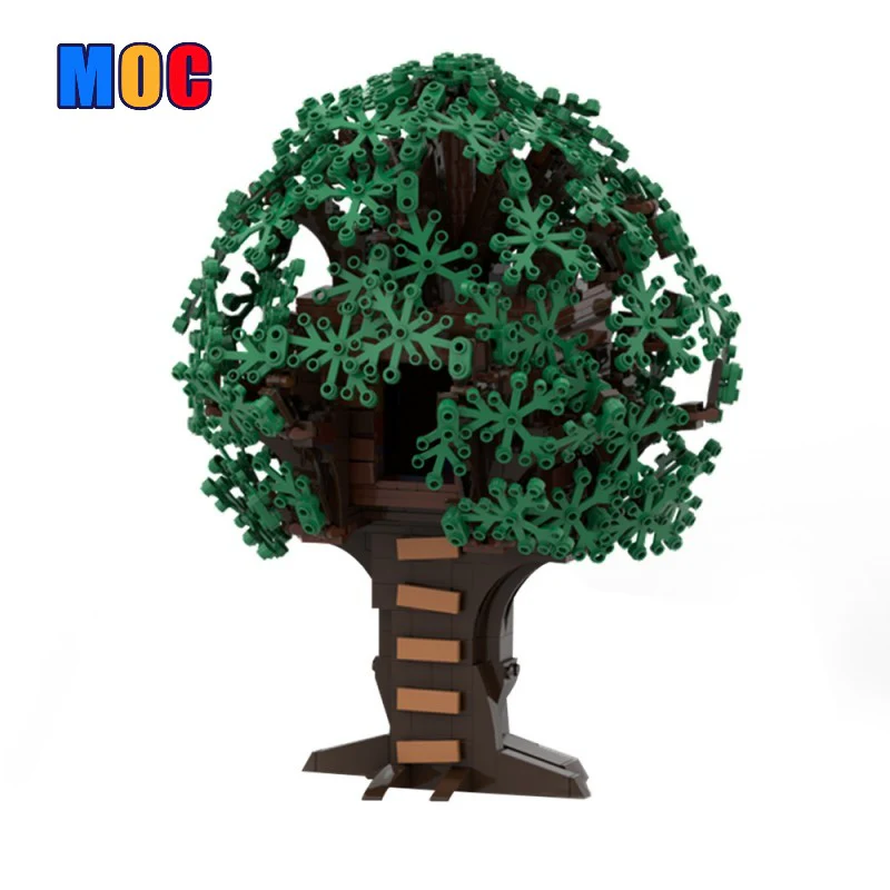 (Gobricks version) 888pcs MOC-220588 Bart's Treehouse - The Simpsons