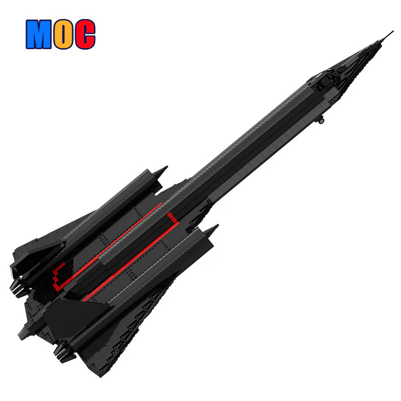(Gobricks version)MOC-20612 SR-71 Blackbird