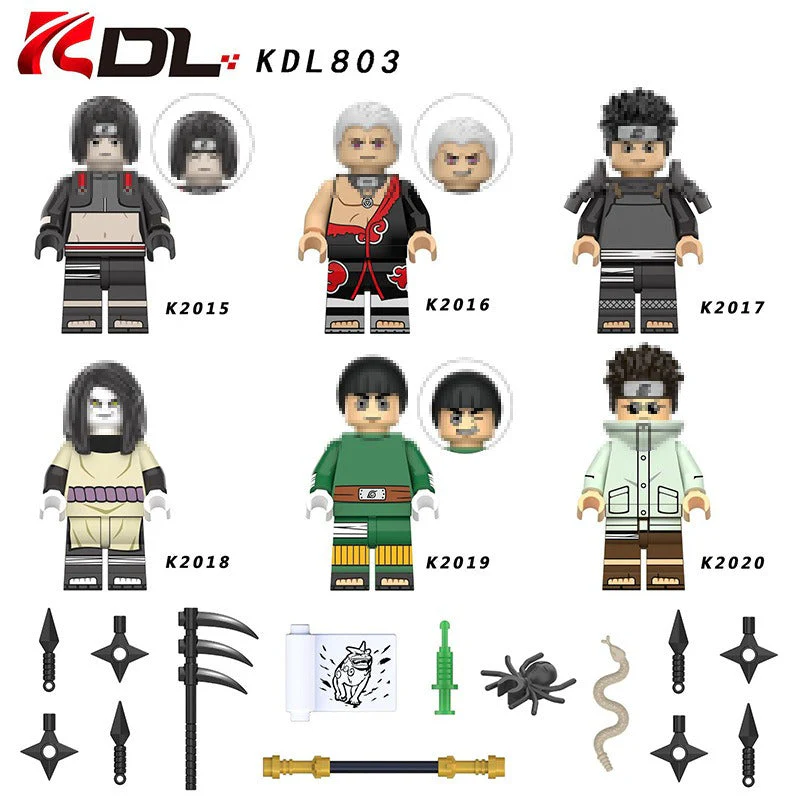 KDL803 Ninja Series Minifigures