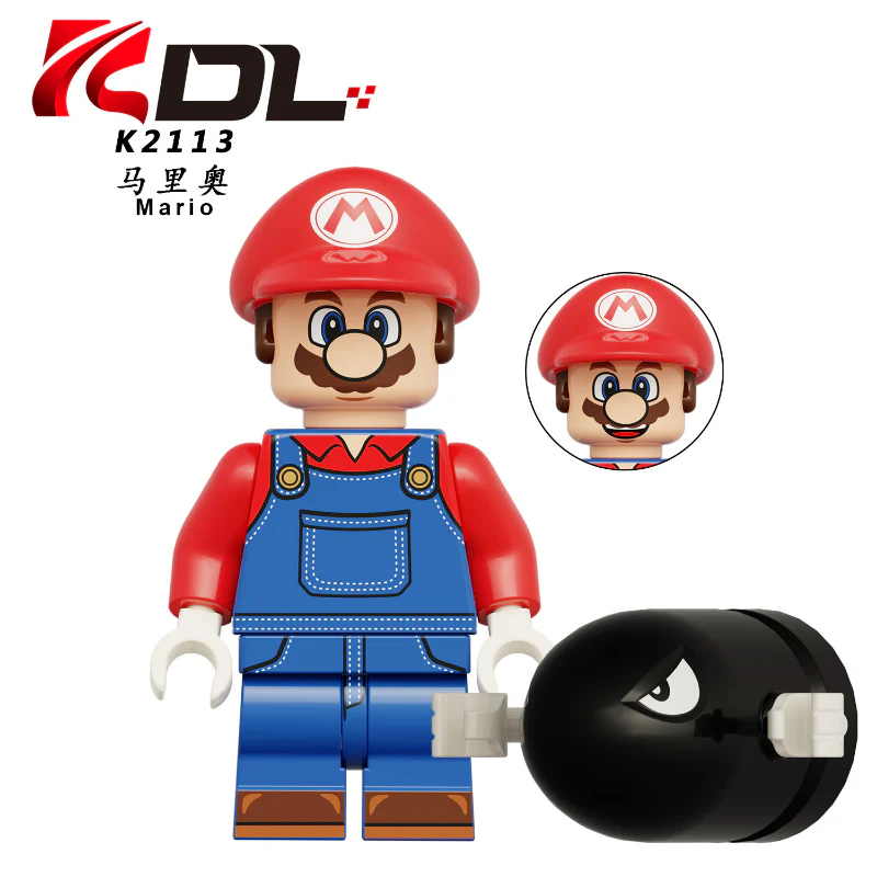 KDL815 Mario Plumber Luigi Minifigures - Image 12