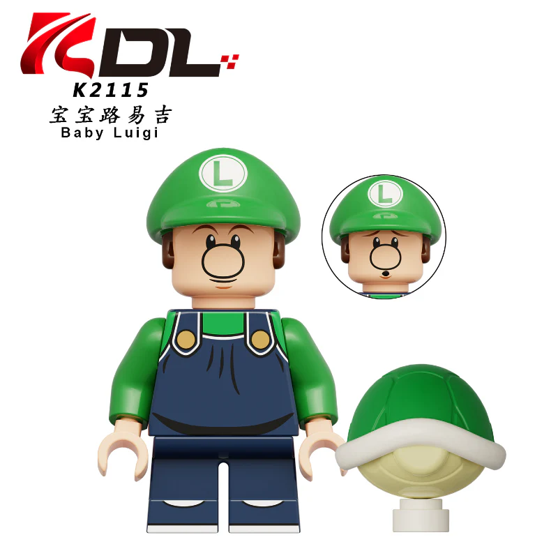 KDL815 Mario Plumber Luigi Minifigures - Image 14