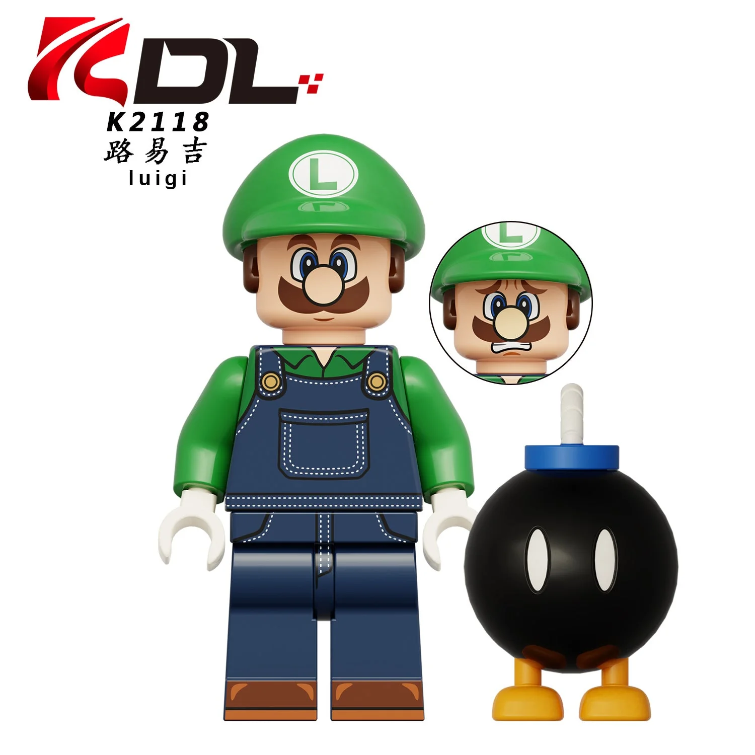 KDL815 Mario Plumber Luigi Minifigures - Image 17