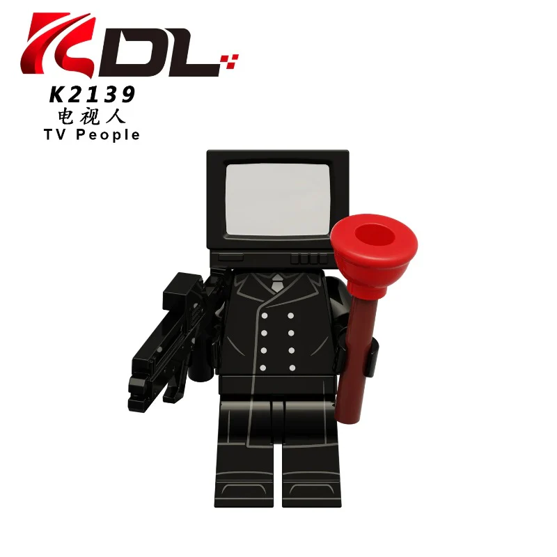 KDL818 Toilet Man Series Sound Man TV Man Surveillance Man Minifigures - Image 8