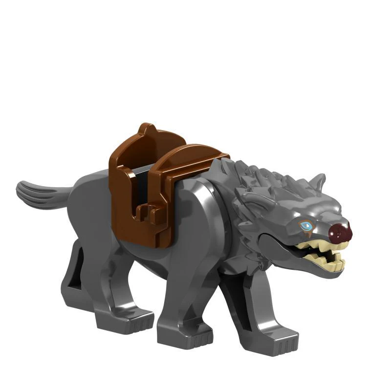 L059 L060 L083 H049 Animal series Wolf （Lord of the Rings）Minifigures - Image 3