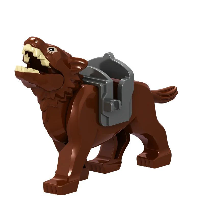 L059 L060 L083 H049 Animal series Wolf （Lord of the Rings）Minifigures - Image 4
