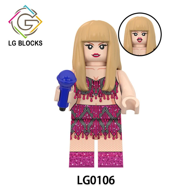 LG1015 Taylor Swift Series Minifigures - Image 9