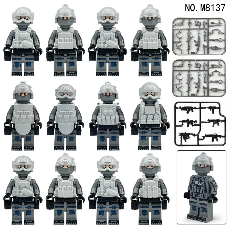 M8137 railway response force Minifigures