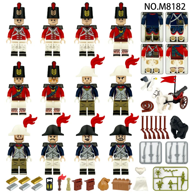 M8182 Imperial Soldier, Carriage Orangutan minifigures