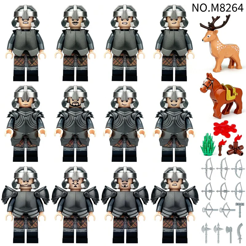 M8264 Werewolf Legion Hunt viking minifigure
