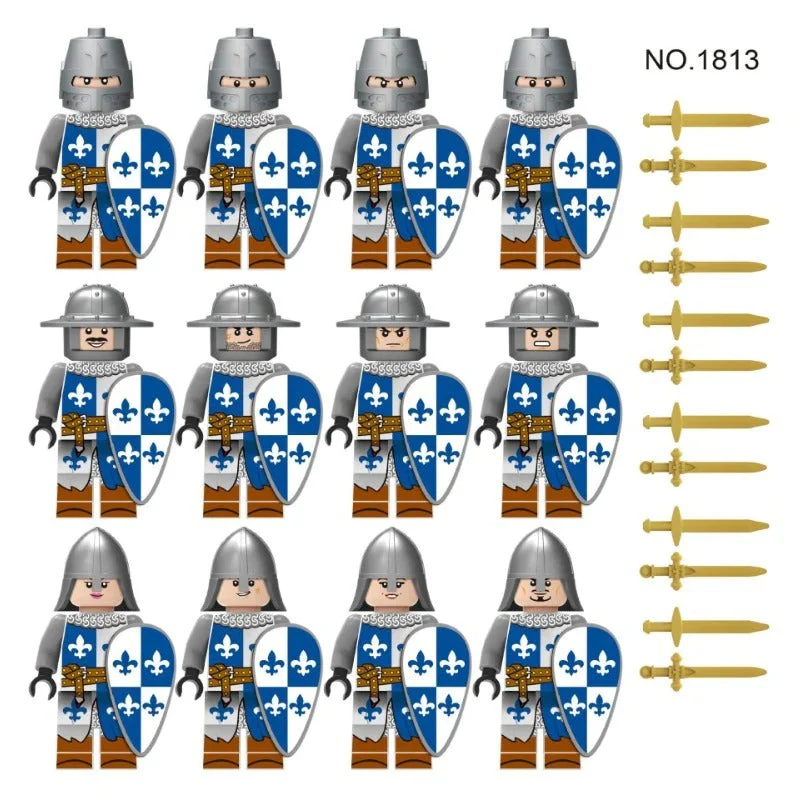 Medieval Ancient Rome Series Knight Military Castle Minifigures - Image 16