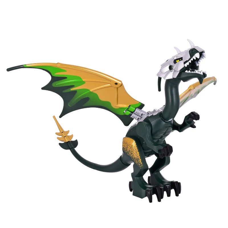 medieval dragons, green dragons Minifigures