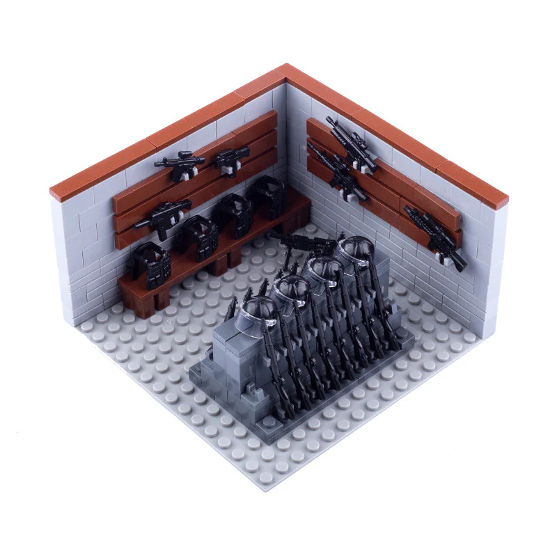 Military Weapons Gun Rack Equipment Rack Library - Image 4