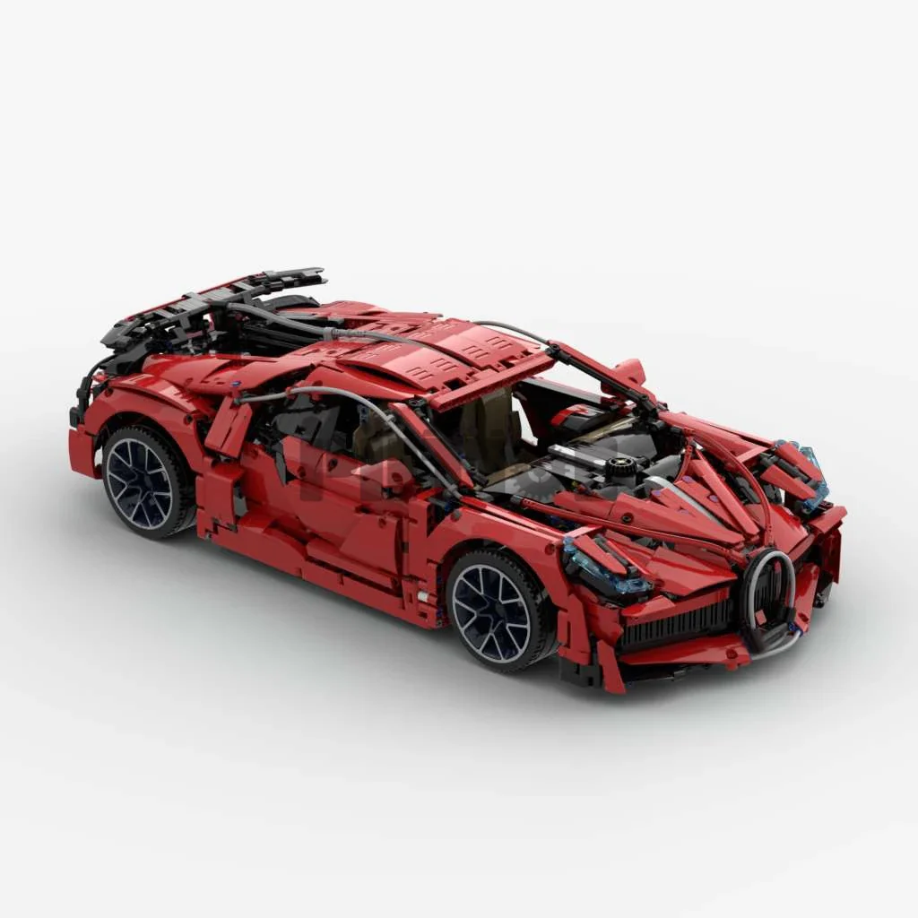 3742pcs Moc-68108 Rambo Divo super sports car static version - Image 20
