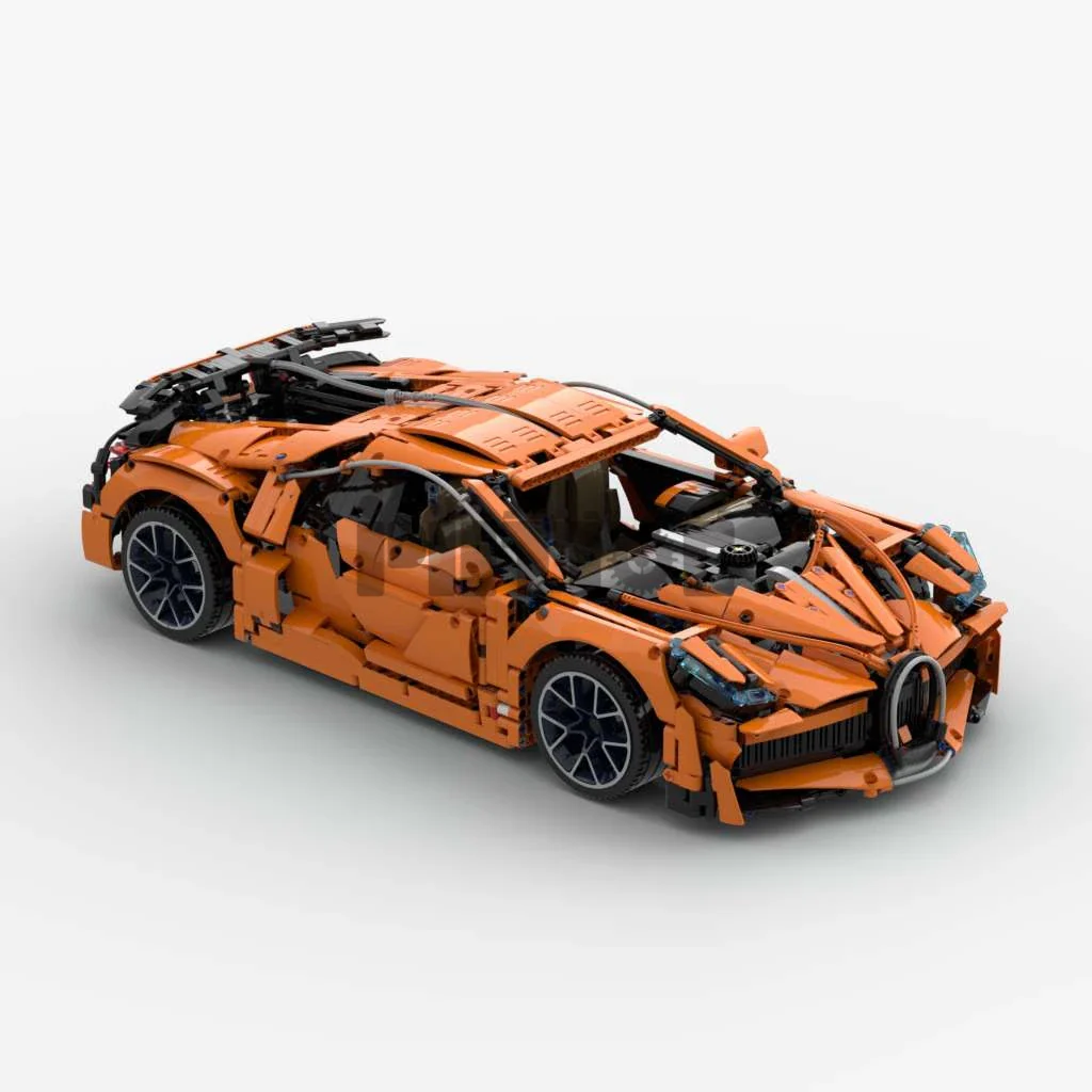 3742pcs Moc-68108 Rambo Divo super sports car static version - Image 24