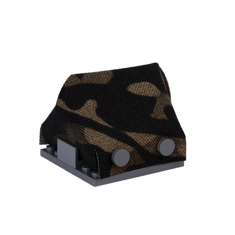 MOC military soldiers camouflage spots big tent Minifigure Weapon Accessories - Image 35
