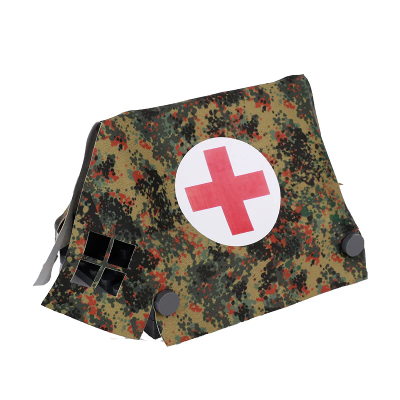 MOC military soldiers camouflage spots big tent Minifigure Weapon Accessories - Image 7