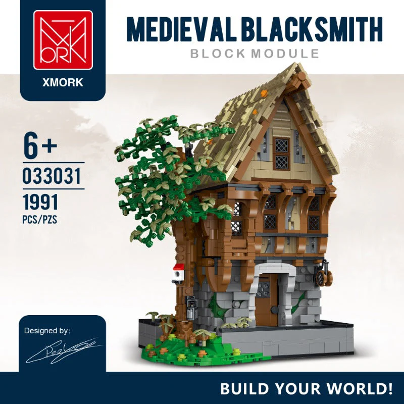 XMORK 033031 Medieval Blacksmith 033032 Medieval Magician 033033 Medieval Tavern
