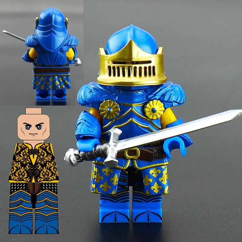 S128 S129 Medieval Castle Gothic Knights Minifigures - Image 10