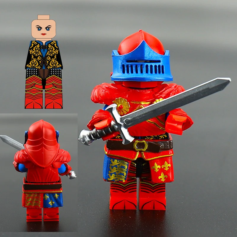 S128 S129 Medieval Castle Gothic Knights Minifigures - Image 13