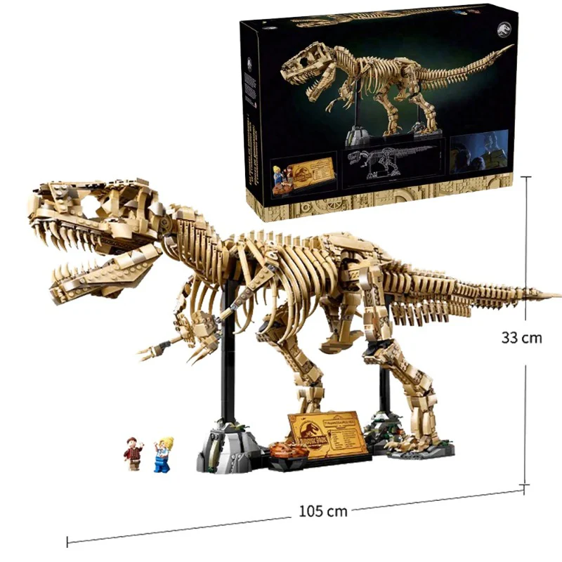 (Ship from European warehouse) 3145 pcs Dinosaur Fossils：Tyrannosaurus Rex 1:12 - Image 4
