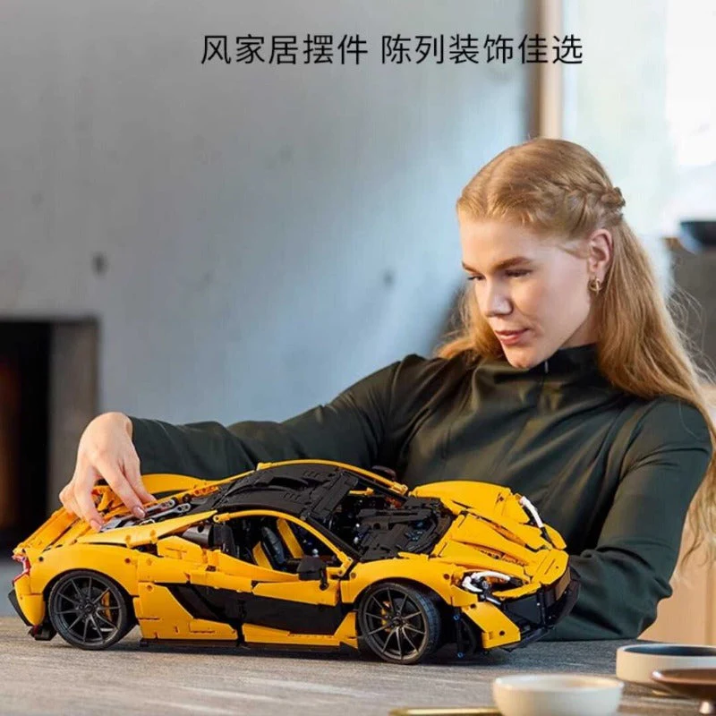 (Ship from European warehouse) 3893pcs McLaren P1 1:8 - Image 4