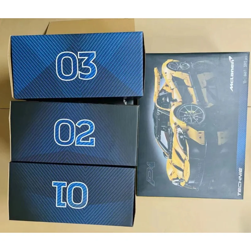 (Ship from European warehouse) 3893pcs McLaren P1 1:8 - Image 7