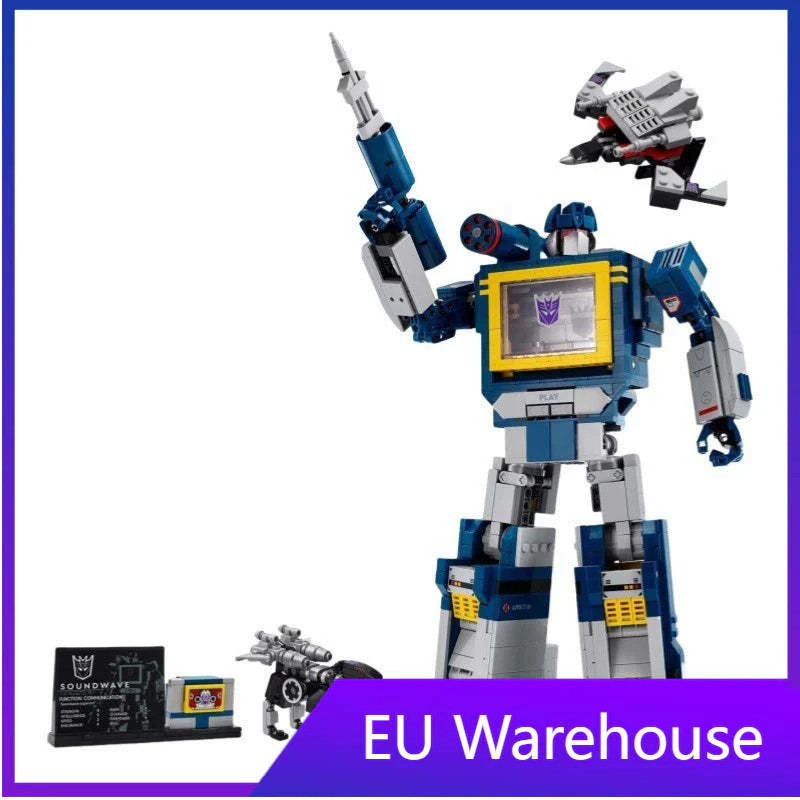 (Ship from European warehouse)1505 pcs Transformers: Soundwave (without sound block)
