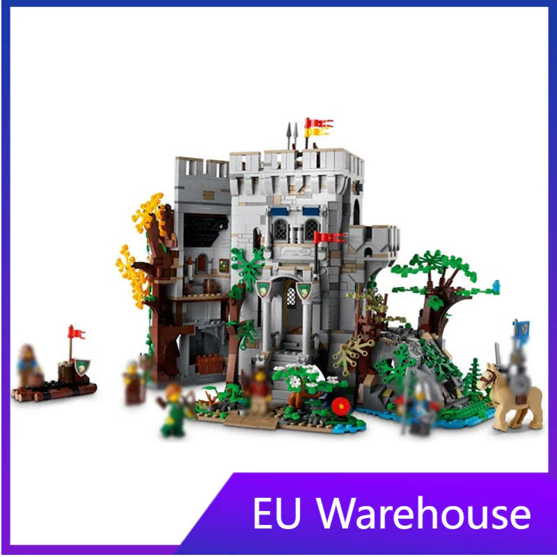 (Ship from European warehouse)1928pcs Castle in the Forest Ideas including mini figures