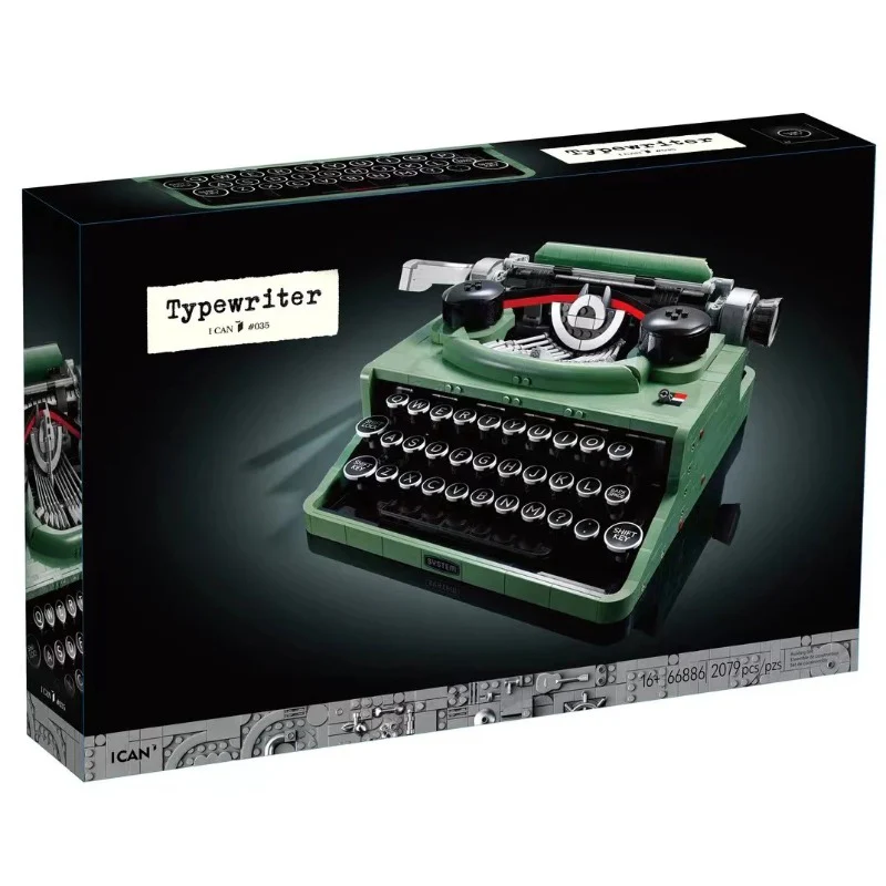 (Ship from European warehouse)2079PCS Retro Typewriter - Image 6