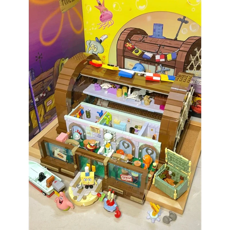 (Ship from European warehouse)AREA-X AB0027 Good Friends The Krusty Krab - Image 2