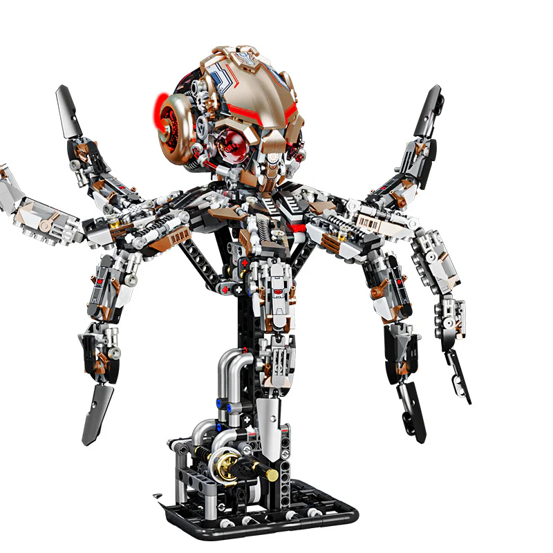 1768 pcs MJi 13085 Mechanical octopus - Image 6