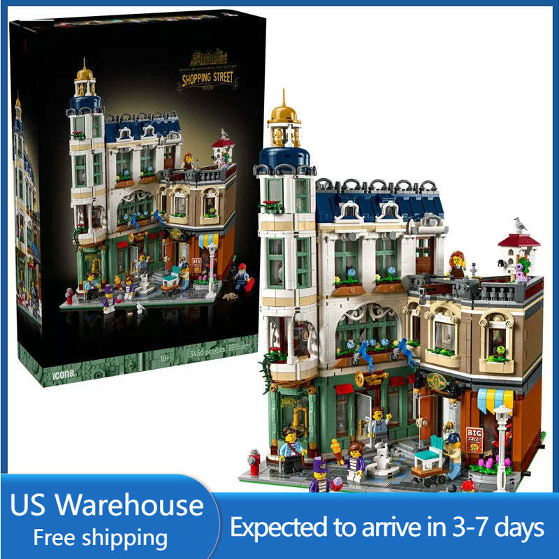(Ship from US warehouse) 3456pcs Shopping Street