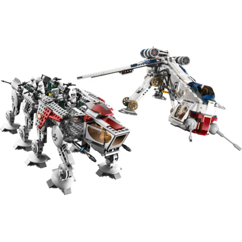 (Ship from US warehouse)1808 pcs Republic Dropship with AT-OT Walker - Image 4