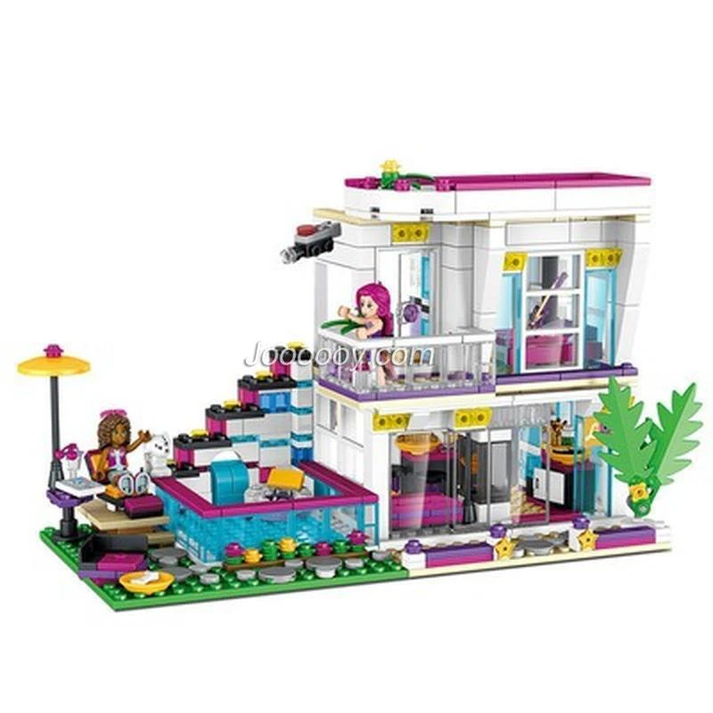 597 pcs Livi's Pop Star House girl 41135
