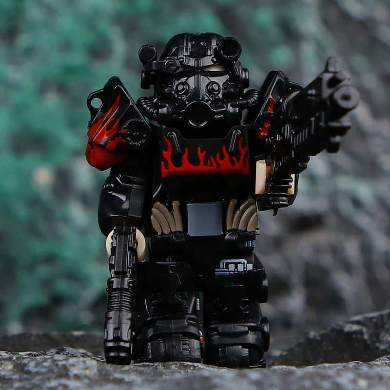 CD716 CD718 T60 Power heavy exoskeleton mecha Minifigures