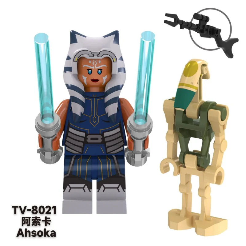 TV6103 Star Wars Clone Troopers Airborne Ahsoka Minifigures - Image 6
