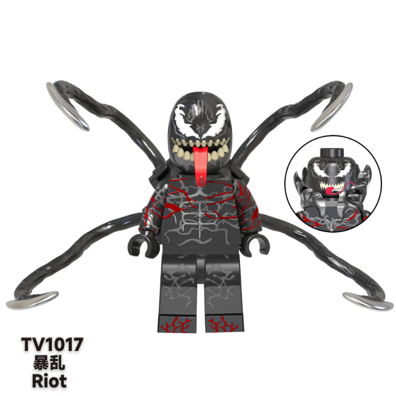 TV6203 Superhero Series Venom Serum Deadpool Minifigures - Image 11