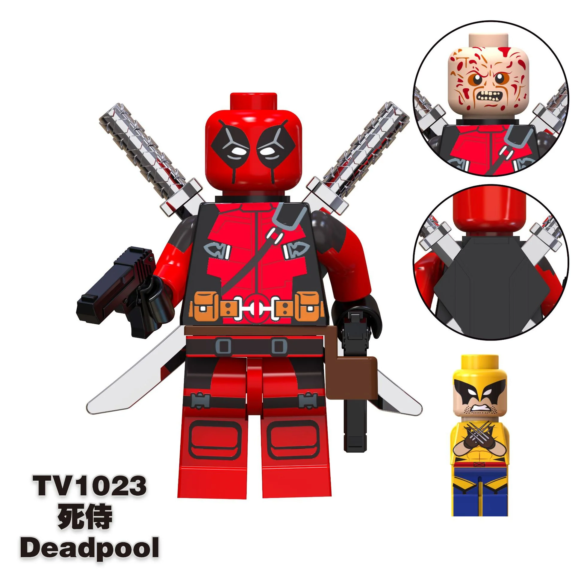 TV6203 Superhero Series Venom Serum Deadpool Minifigures - Image 17